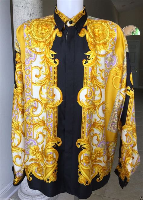 ebay vintage versace shirt|vintage gianni versace label.